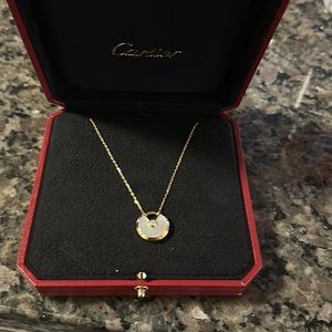 Cartier mother of pearl Amulette pendant (Small)